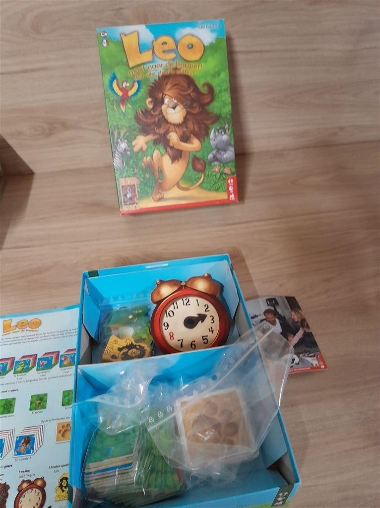 Leo moet naar de kapper - 999 games - s1463, Verzenden, Zo goed als nieuw