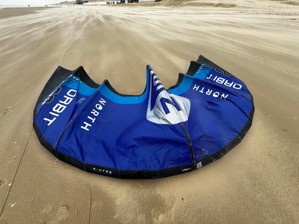 North Orbit 7m en 9m, Reach 12m en navigator pro, Watersport en Boten, Kitesurfen, Geen board, Ophalen of Verzenden, Zo goed als nieuw
