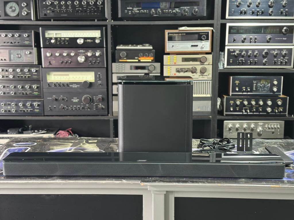 Bose Soundbar 700 + Acoustimass 700 Subwoofer - Compleet, Bose, Zo goed als nieuw, Bose, Bluetooth