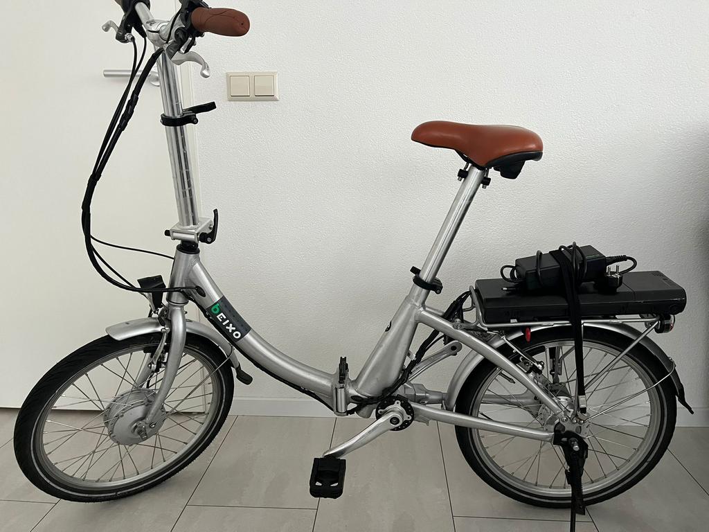 Elektrische vouwfiets Bexio, Fietsen en Brommers, Fietsen | Vouwfietsen, Ophalen, Zo goed als nieuw, 20 inch of meer, Versnellingen