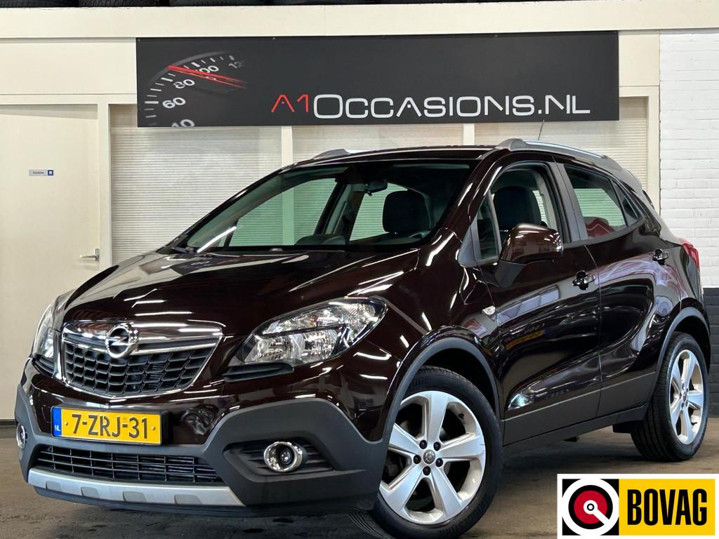Opel Mokka 1.4 T Edition (bj 2015), Auto's, Voorwielaandrijving, Euro 5, Stof, Gebruikt