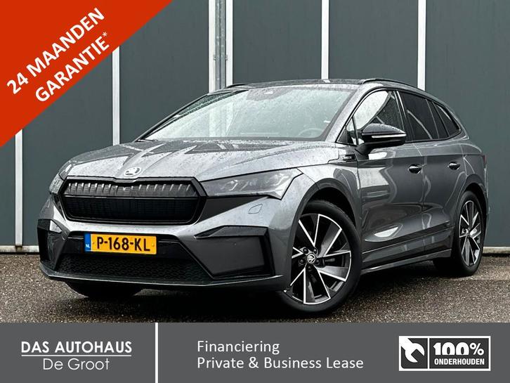 Skoda Enyaq iV 60 Sportline | LED | Climate | Camera | NL Au, Auto's, Skoda, Bedrijf, Te koop, Enyaq, ABS, Achteruitrijcamera