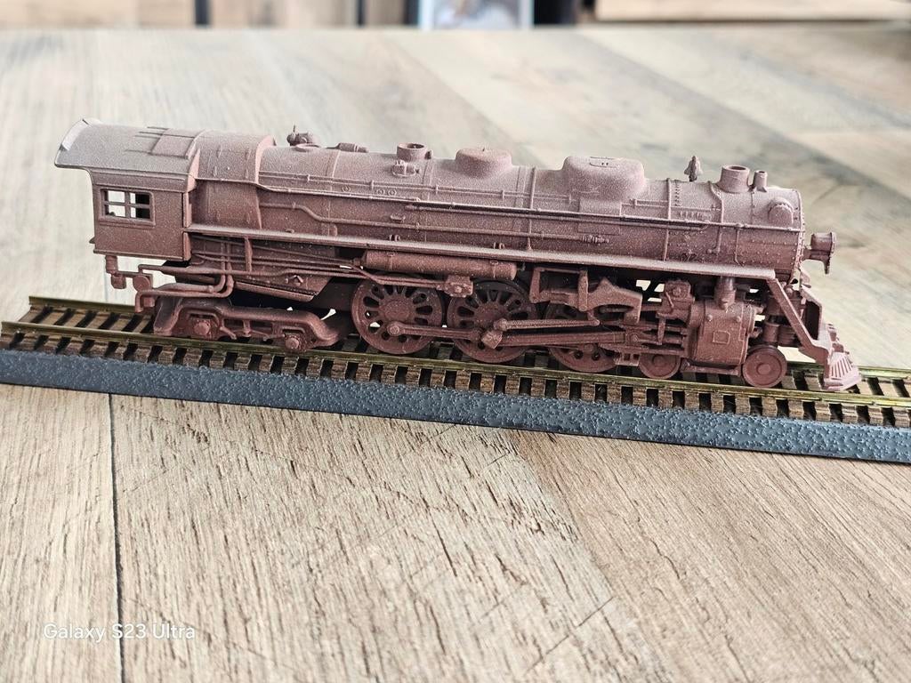 Modeltrein Ho usa lokomotief,  airfix oid., Ophalen of Verzenden, Gelijkstroom, Roco