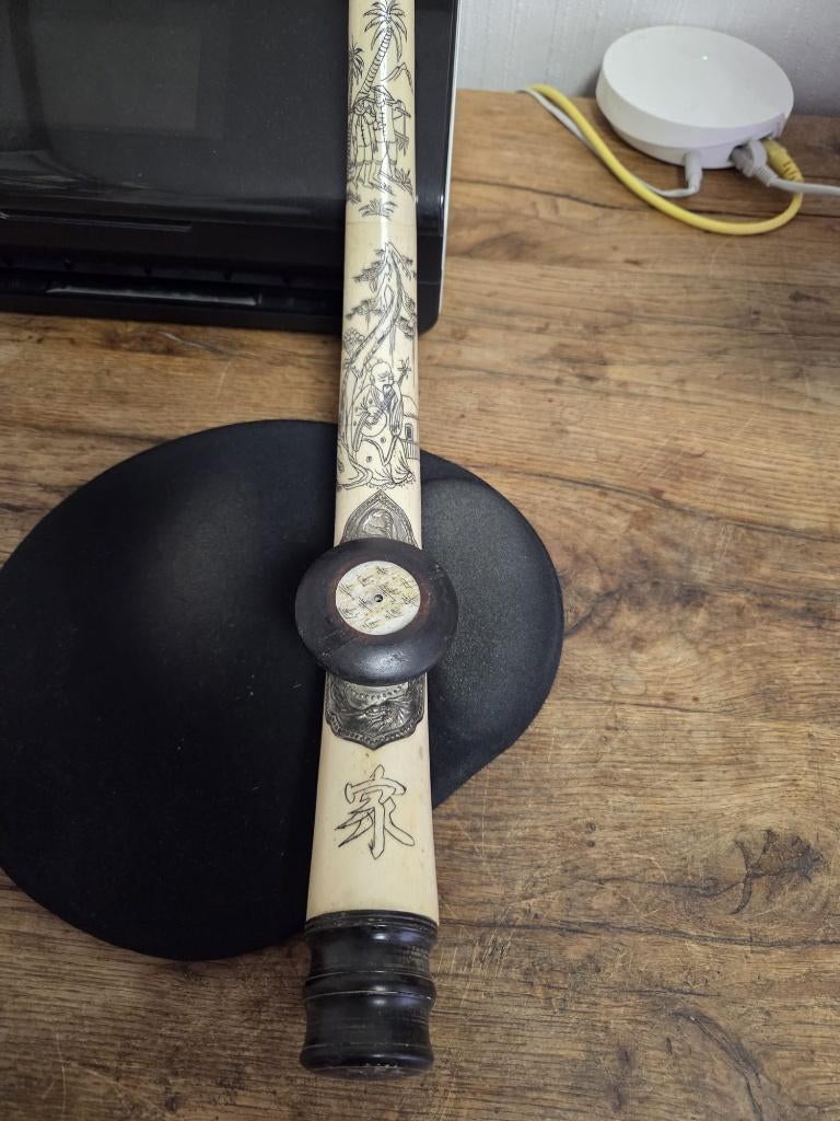 Antieke Chinese opiumpijp. 中国古董鸦片烟枪, Verzenden