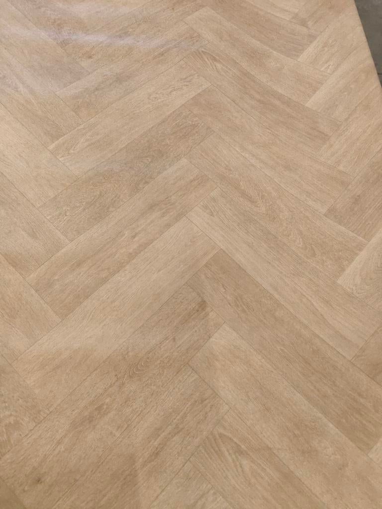 Mooie coupon vinyl visgraat 315 x 400