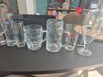 12 bier/drank glazen, Ophalen of Verzenden
