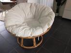 Rotan stoel lig, hang, relax fauteuil.. ook wel nestje,, Ophalen, Gebruikt, 50 tot 75 cm