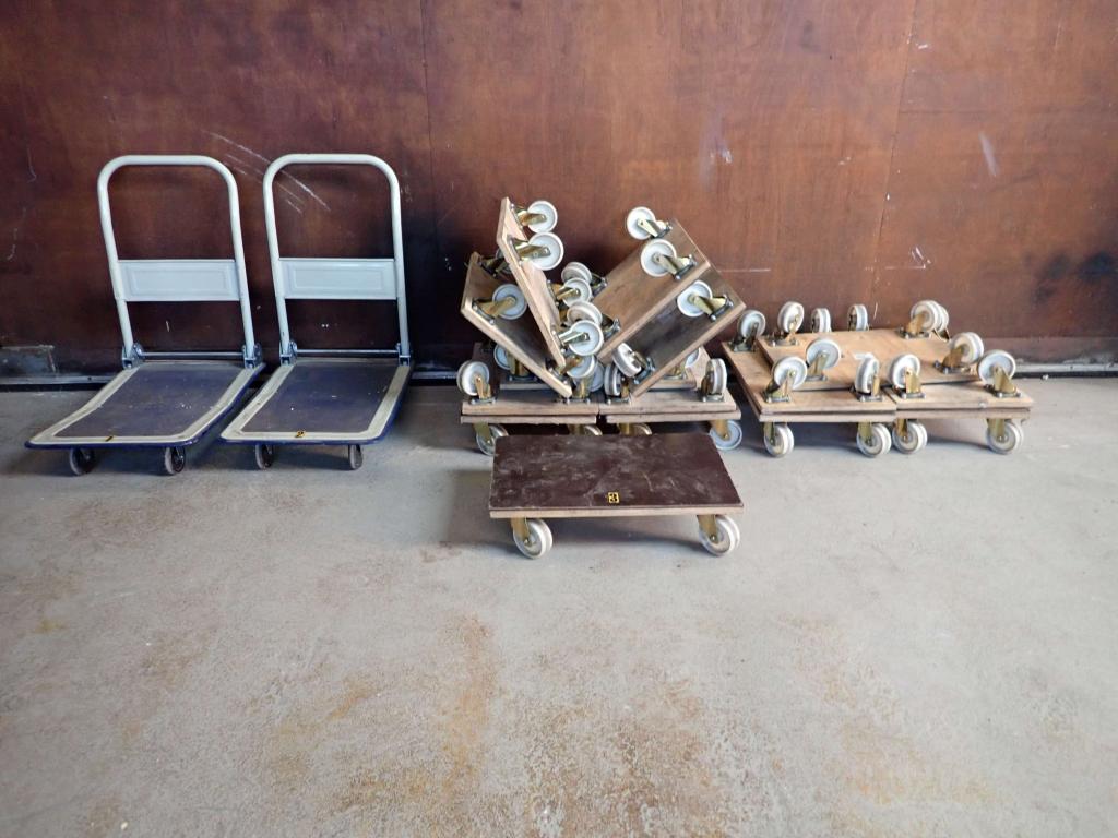 Overtoom Magazijndolly JSP-50 400Kg / Dolly / transportkar, Niet ingevuld, Gebruikt, Transportkar, Niet ingevuld