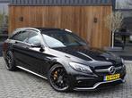 Mercedes-Benz C-Klasse Estate AMG 63 S V8 BI-Turbo 510PK Ed., Auto's, Mercedes-Benz, Automaat, Gebruikt, Zwart, Leder