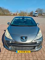Sportieve Peugeot 207 CC 1.6 VTi 2008, Auto's, Voorwielaandrijving, Stof, Zwart, 4 cilinders