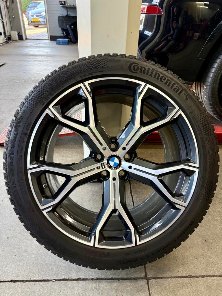 BMW X5 21” winter breedset Continental TS860S schadevrij, Auto-onderdelen, Banden en Velgen, Ophalen, 275 mm, Banden en Velgen