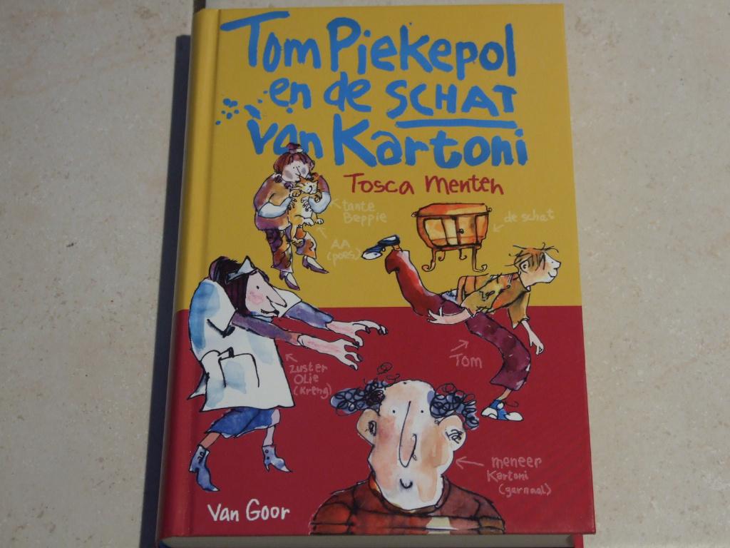 Tom Piekepol en de schat van Kartoni / Tosca Menten   , Ophalen of Verzenden, Zo goed als nieuw
