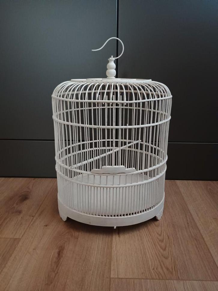 Vogelkooi van hout, Antiek en Kunst, Curiosa en Brocante, Ophalen of Verzenden