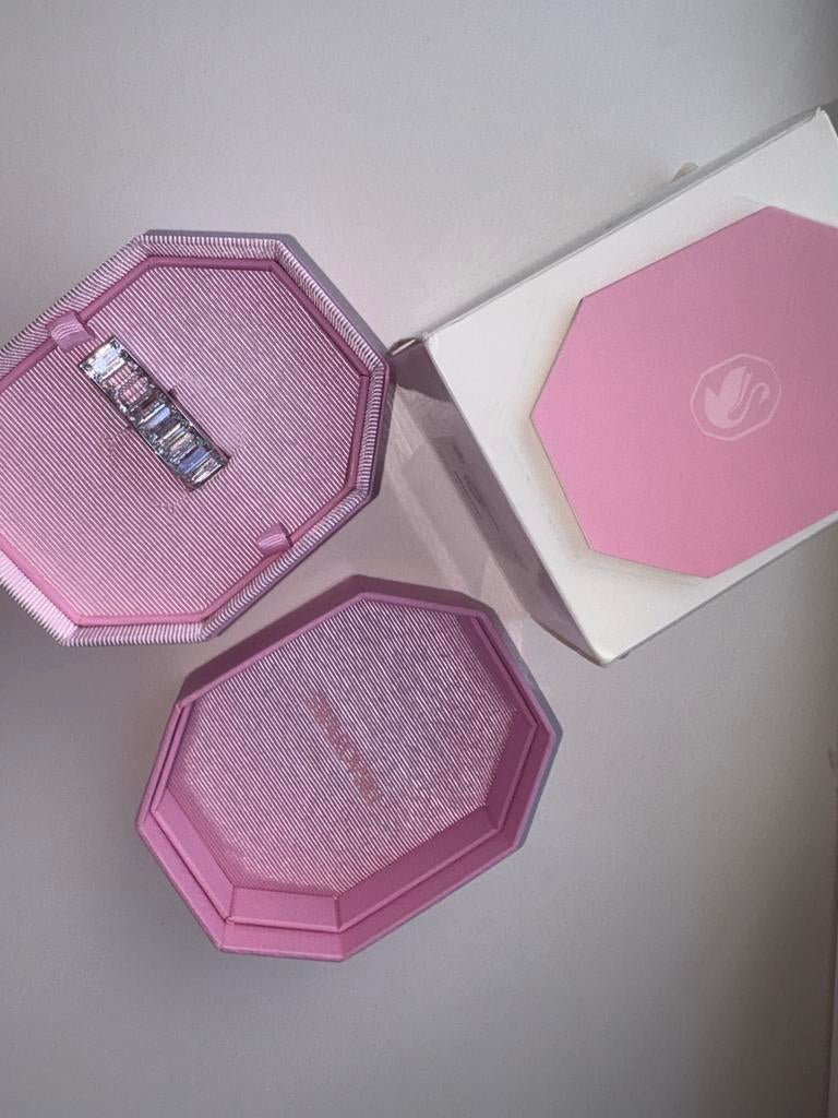 Swarovski Ring met Kristallen - Maat 55, Met kristal, Overige materialen, Nieuw, Ophalen of Verzenden