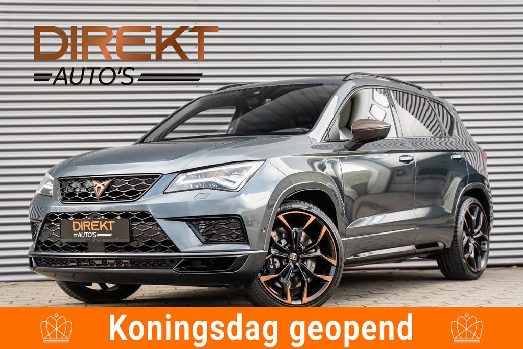 CUPRA Ateca 2.0 TSI 4DRIVE LIMITED PANO AKRA CARBON BREMBO, Auto's, Cupra, Automaat, Gebruikt, Zwart, 4 cilinders