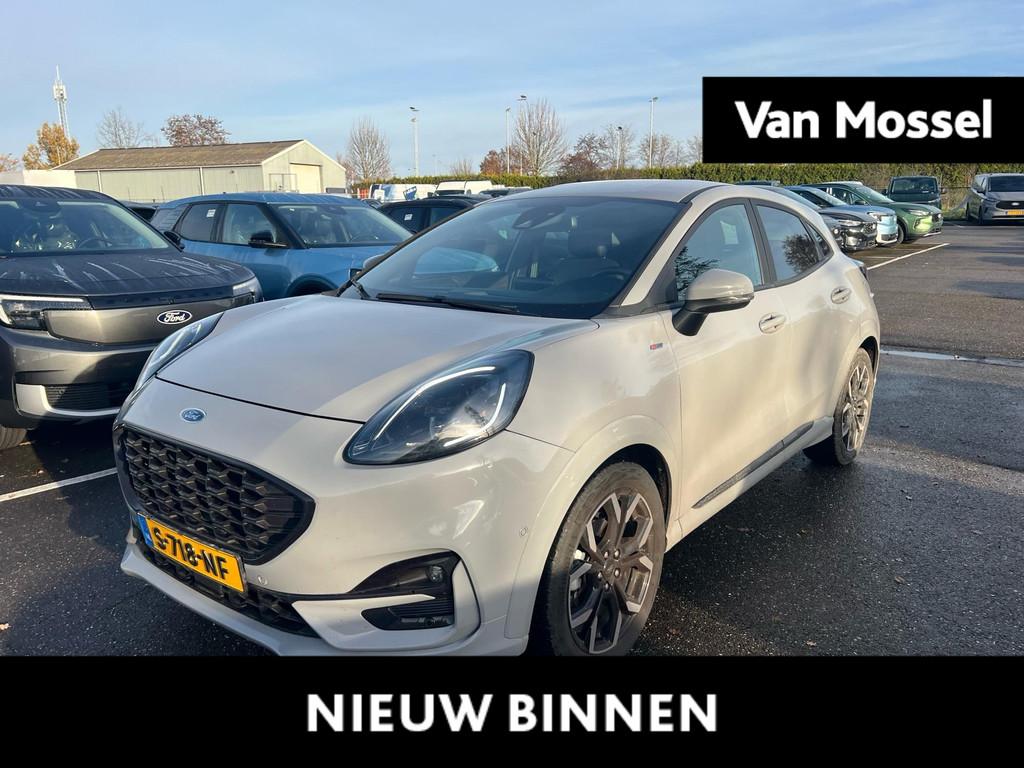 Ford Puma 1.0 EcoBoost Hybrid ST-Line X | Trekhaak | Stoel/s, 12 maanden, 125 pk, Leder en Stof, Bedrijf