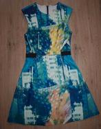 Blauw Groene Jurk H&M (M), Maat 38/40 (M), H&M, Blauw, Ophalen of Verzenden