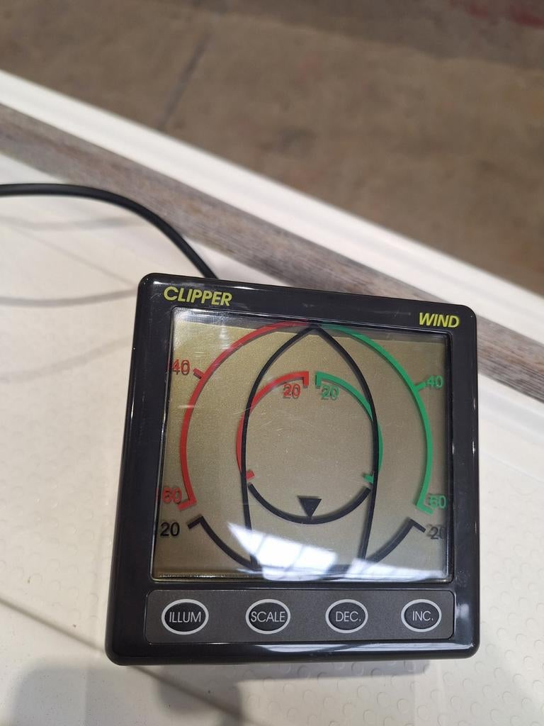 Nasa Clipper closed hauled Windmeter, Watersport en Boten, Navigatiemiddelen en Scheepselektronica, Ophalen of Verzenden