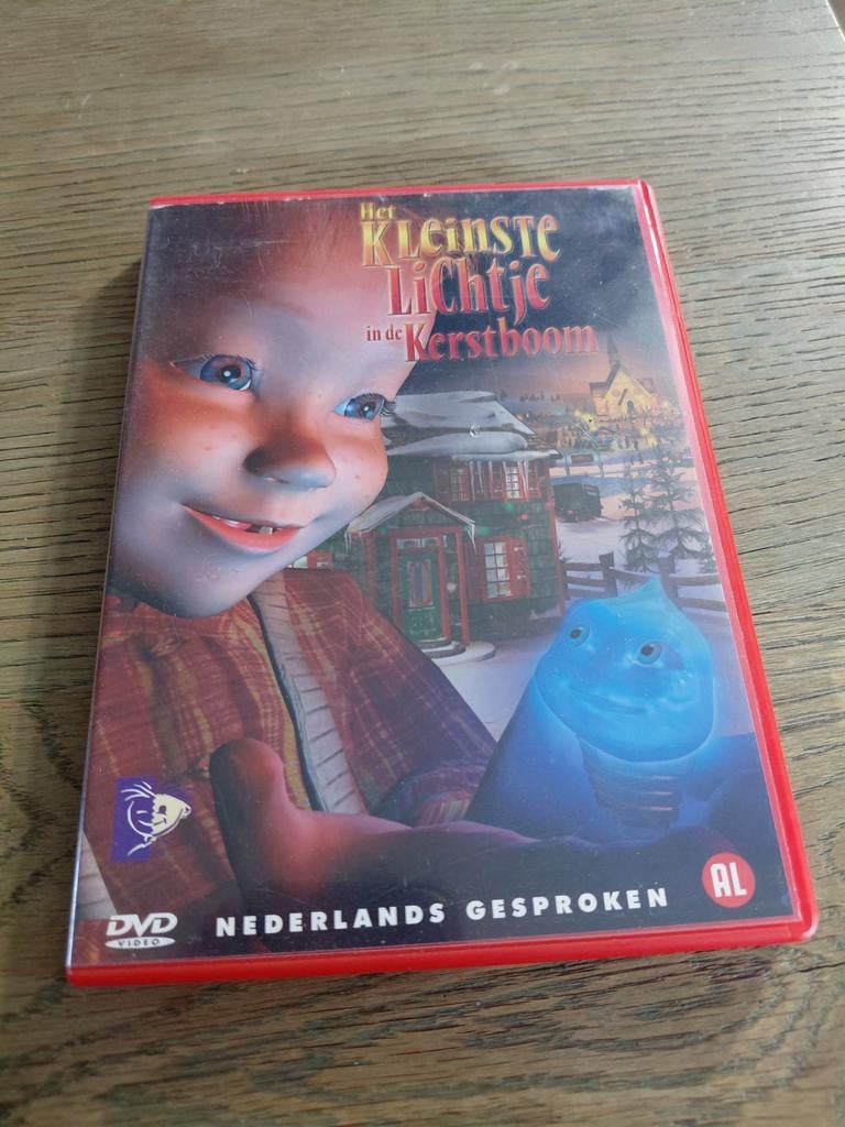 Het Kleinste Lichtje in de Kerstboom dvd. Kerst film, Ophalen of Verzenden, Gebruikt, Amerikaans, Poppen of Stop-motion