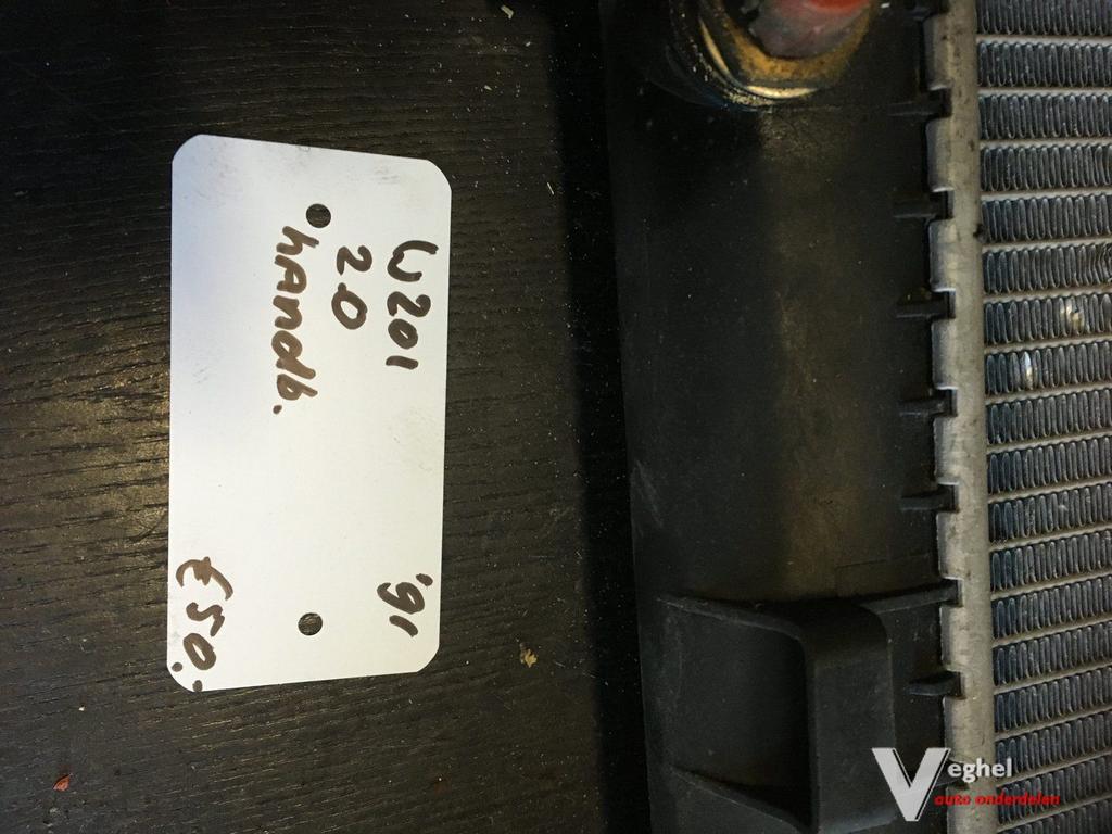 Mercedes w201 2.0 1991 handbak Radiateur, Gebruikt, -, -, Ophalen of Verzenden