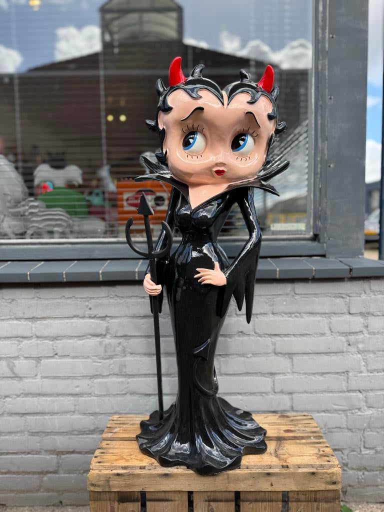 Groot Betty Boop duivel beeld, Ophalen, Gebruikt, Mens
