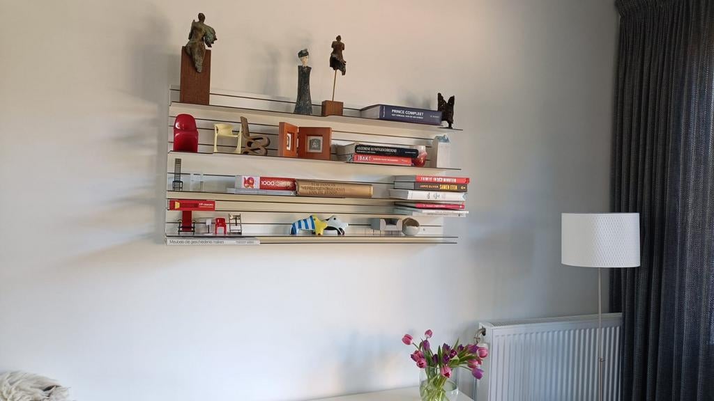 1x Spectrum Paperback boekenkast/wandkast 120x60, Ophalen, Zo goed als nieuw, Minder dan 150 cm, Minder dan 100 cm