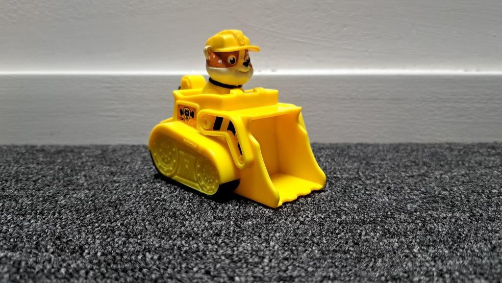 Paw Patrol Rubble, Kinderen en Baby's, Speelgoed | Actiefiguren, Ophalen of Verzenden, Gebruikt