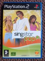 SingStar Pop -> PS2 game, Muziek, Gebruikt, 2 spelers, Ophalen of Verzenden