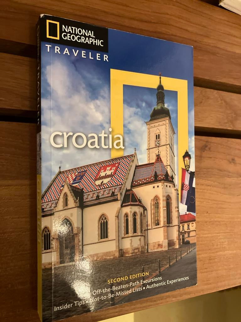 National Geographic Traveler Kroatië Reisgids, Europa, Ophalen of Verzenden, Reisgids of -boek, Gelezen