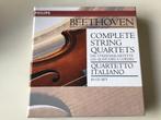 Beethoven complete string quartets/ Quartetto Italiano 10CD, Ophalen of Verzenden, Classicisme, Zo goed als nieuw, Kamermuziek