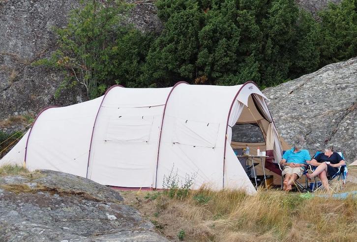 Ruime gezinstent Wechsel, Caravans en Kamperen, Tenten, tot en met 6, Gebruikt, Ophalen