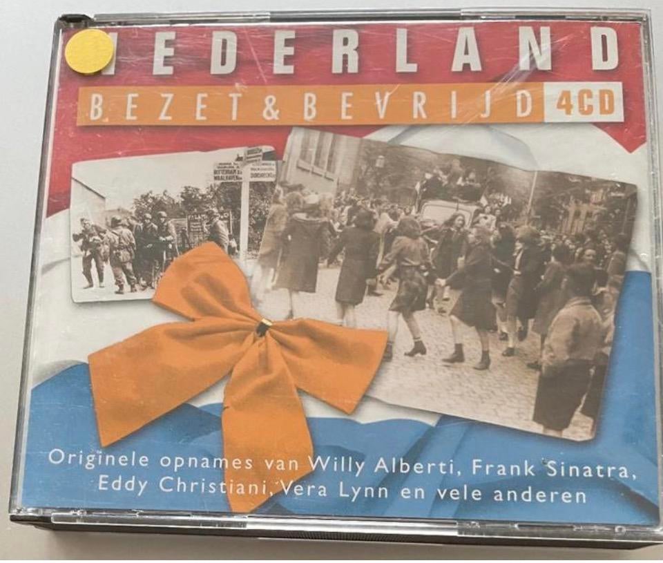 CD Nederland Bezet & Bevrijd 4CD's, Ophalen of Verzenden, Zo goed als nieuw