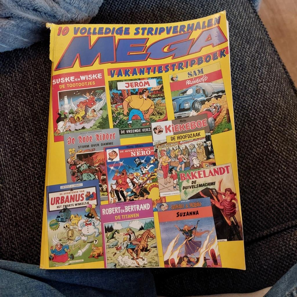 Mega Vakantiestripboek - 10 Volledige Stripverhalen, Boeken, Meerdere stripboeken, Ophalen of Verzenden, Gelezen