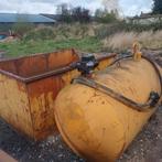 Brandstof tank met bak, Ophalen, Gebruikt