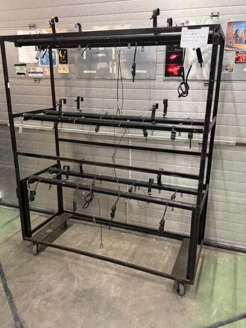 Parrenrek op wielen, Ophalen, Gebruikt, Licht