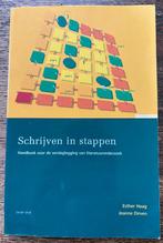 Schrijven in stappen - Esther Haag, Ophalen of Verzenden, Alpha, Zo goed als nieuw, HBO