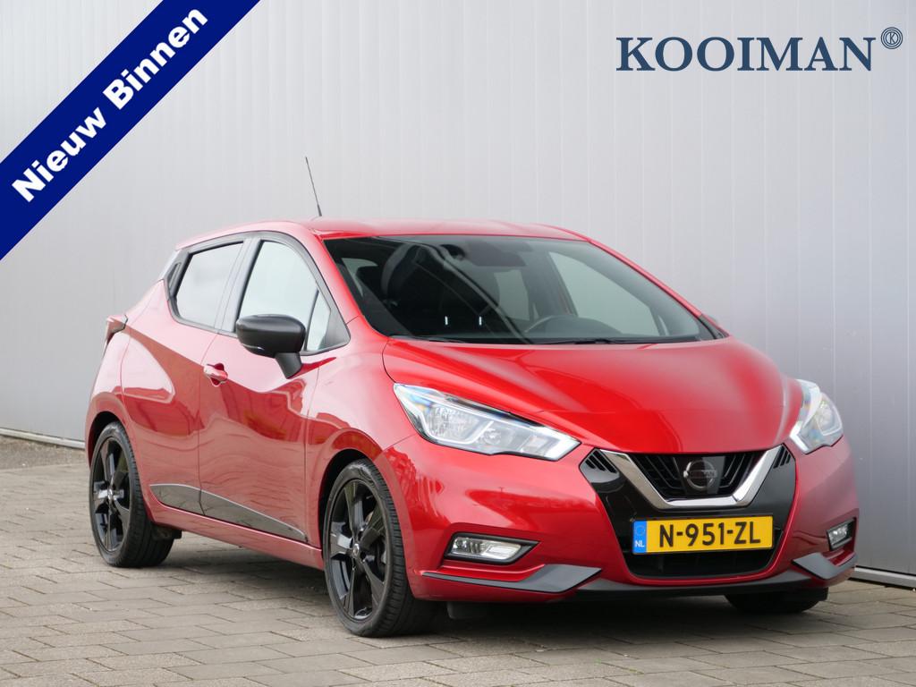 Nissan Micra 1.0 IG-T N-Sport 117 Pk Navi / DAB / Apple Carp, Auto's, Nissan, Bedrijf, Te koop, Micra, Achteruitrijcamera, Airbags