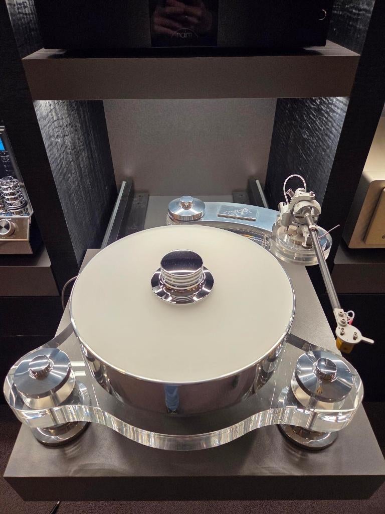 Transrotor Rondino Bianco FMD - Platenspeler, Audio, Tv en Foto, Ophalen of Verzenden, Zo goed als nieuw, Platenspeler, Overige merken