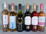 Zes flessen Wijn: Rosé en Witte Wijnen., Overige gebieden, Overige typen, Nieuw, Ophalen of Verzenden