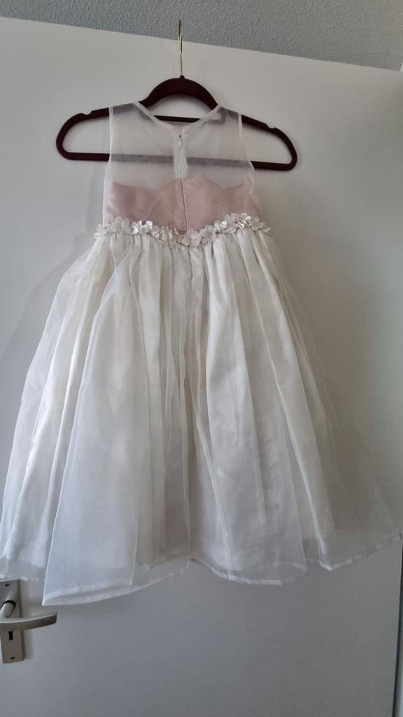 Little Fairy jurk wit met roze accenten, maat 4 jaar, Little Fairy, Ophalen of Verzenden, Nieuw
