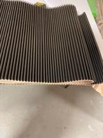 Zwart leren BUXKIN behang Nieuw op rol, Ophalen, Minder dan 10 m², Zwart