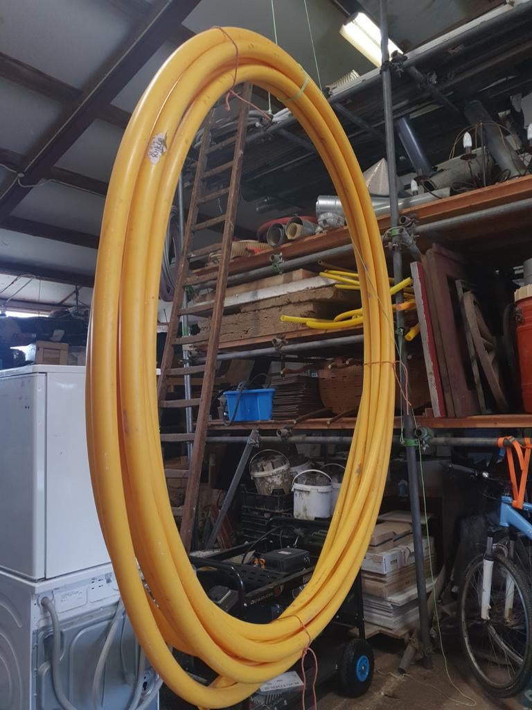 Ruim 40 meter doorvoerbuis PE 80 Polvalene Ø50x2.9, Doe-het-zelf en Verbouw, Buizen en Afvoer, Ophalen