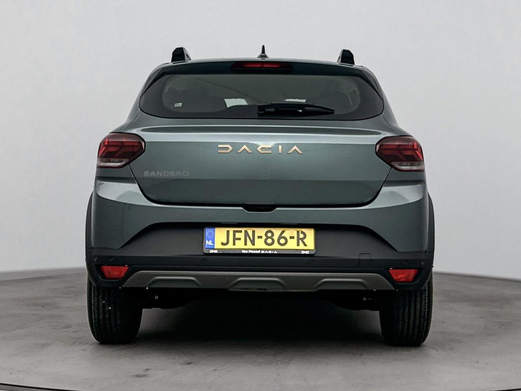 Dacia Sandero Stepway 1.1 TCe Extreme 110PK | Dodehoek-detec, Auto's, Stof, Euro 6, Origineel Nederlands, Bedrijf