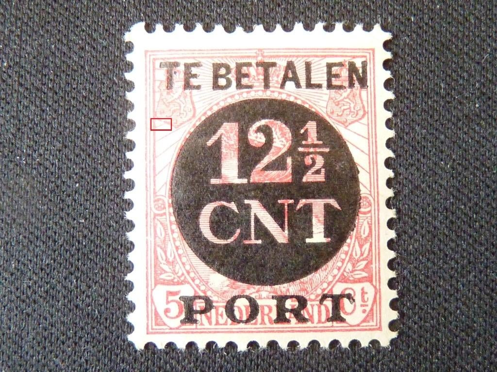 plaatfout  port P 68 , ongebruikt., Verzenden, T/m 1940, Postfris