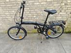 Kaptein Anywhere Opvouwbare Fiets - Zwart, Fietsen en Brommers, 20 inch of meer, Gebruikt, Heren, Versnellingen