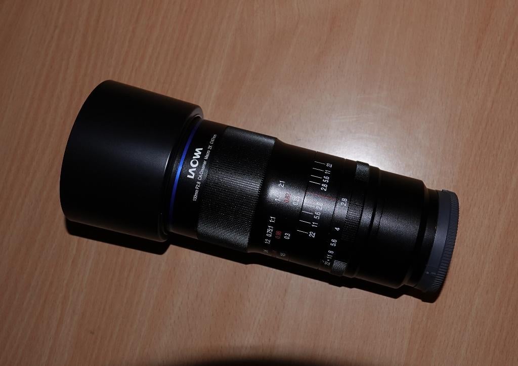 Laowa 100mm F/2.8 2X Ultra-Macro APO Sony FE - ZGAN, Ophalen, Zo goed als nieuw, Macrolens