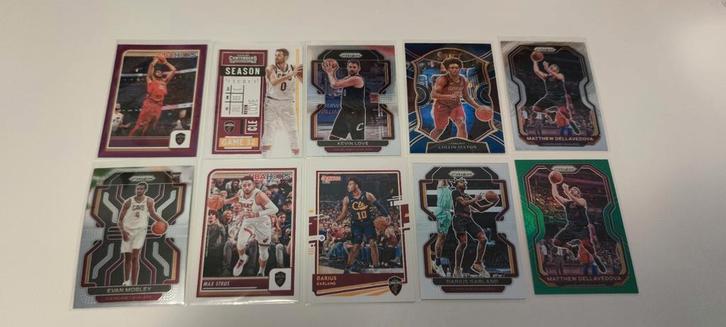 NBA basketbal kaarten Cleveland Cavaliers, Hobby en Vrije tijd, Verzamelkaartspellen | Overige, Ophalen of Verzenden
