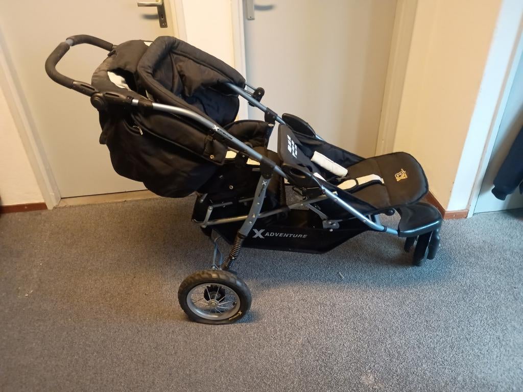 Wandelwagen duo, Ophalen, Gebruikt