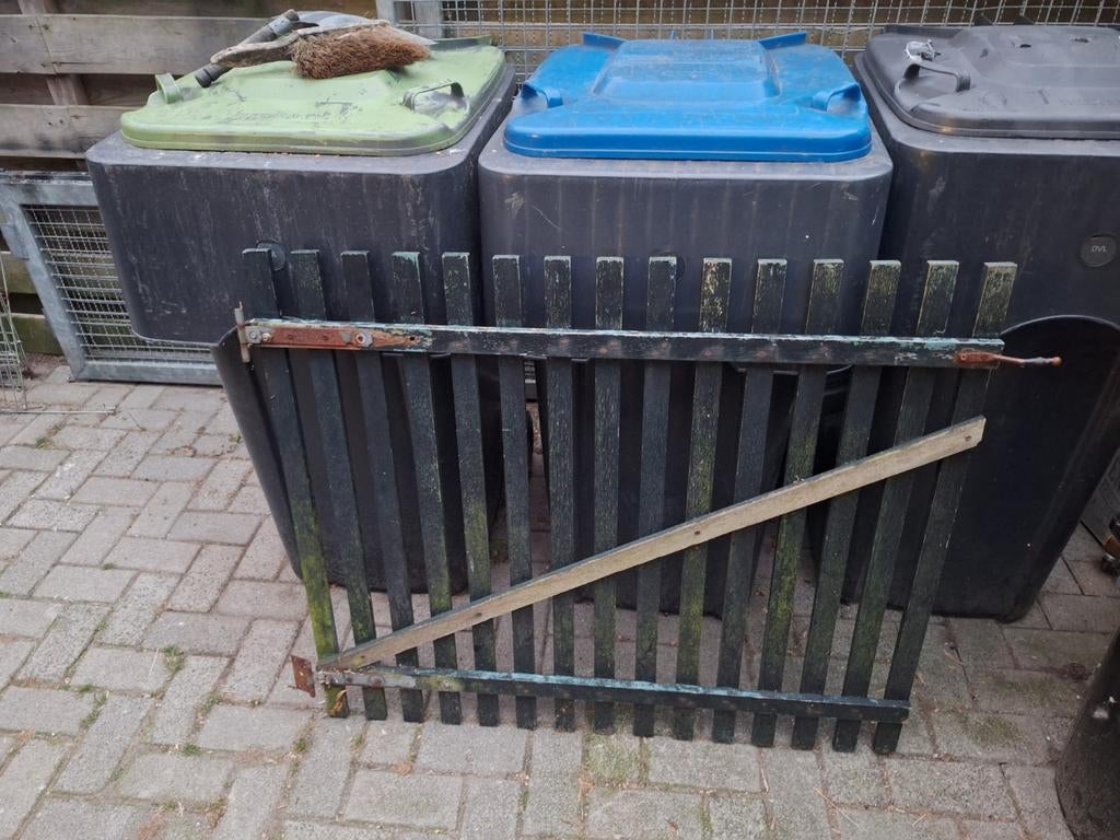 Houten tuinpoortje, Ophalen, Hout, Tuinhek