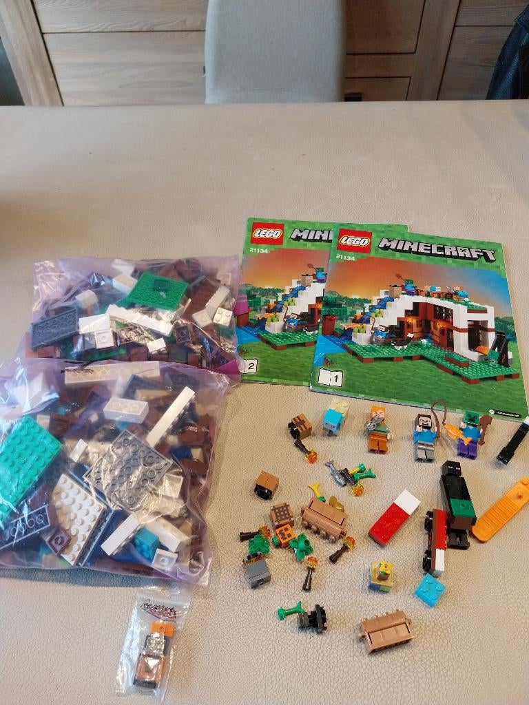 LEGO Minecraft 21134, Lego, Ophalen of Verzenden, Zo goed als nieuw, Compleet